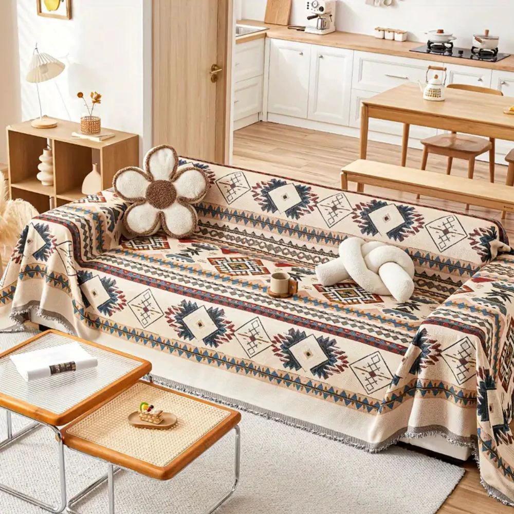 Tribal Weave Sofa Cover by Casa & Beyond
