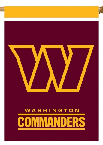 Washington Commanders Banners Washington Redskins Flag-3x5FT NFL Banner-100% polyester by flagsshop