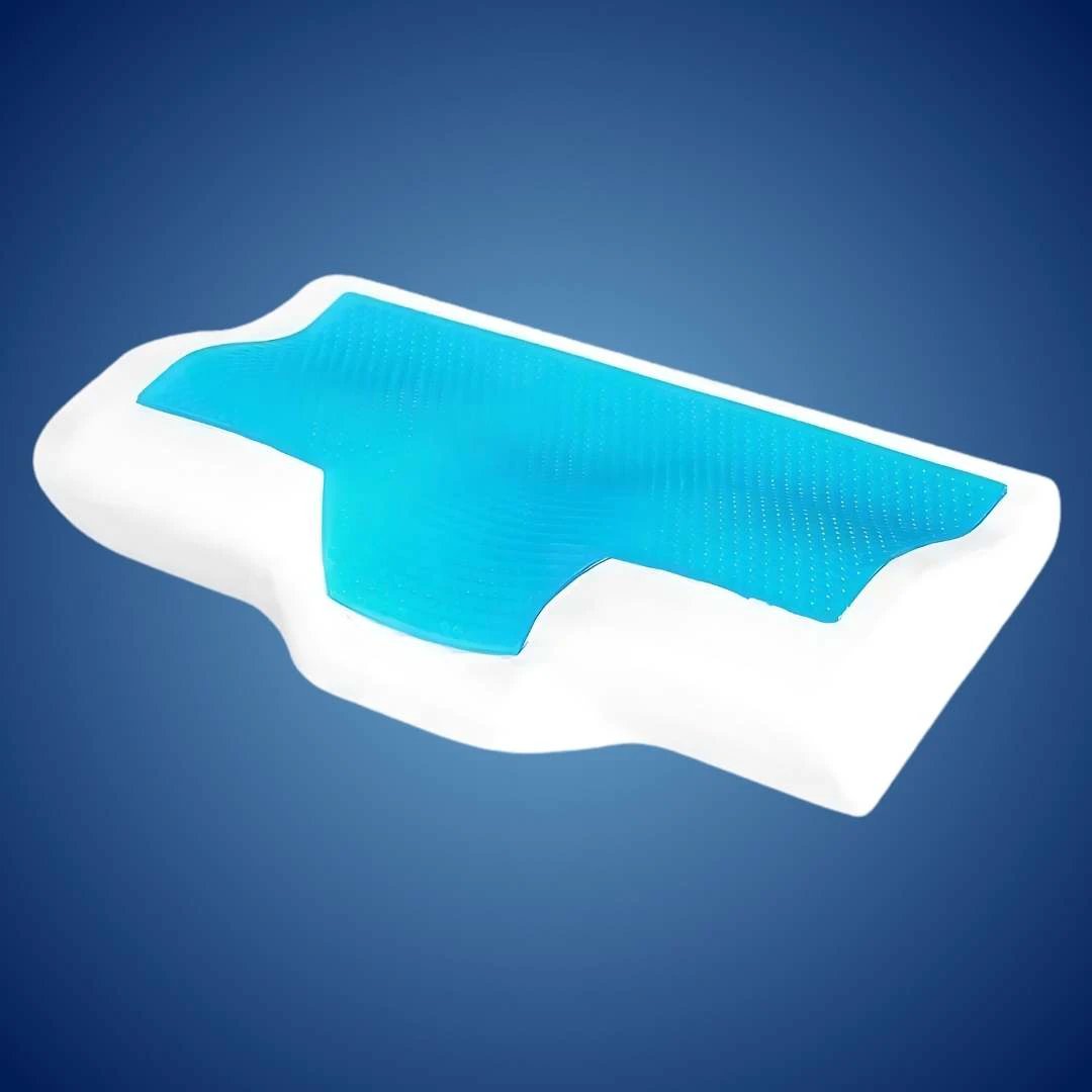 RestAlign Memory Foam Neck Support Pillow | Contoured Alignment for Neck Pain Relief and Improved Sleep Quality Bowlift by Bowlift