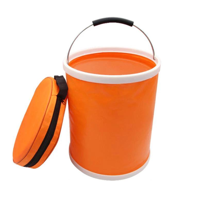 Foldable portable bucket for outdoor fishing by Bowlift