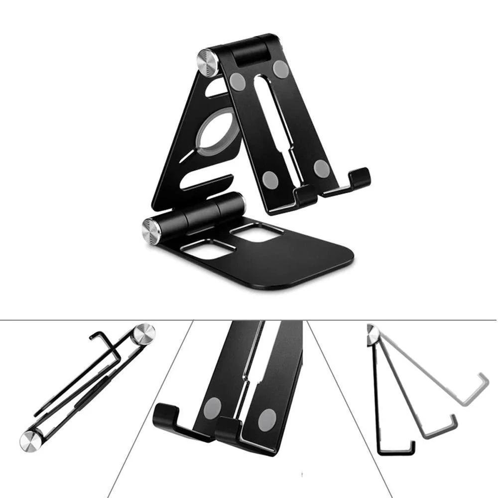 Multipurpose foldable smartphone holder made of aluminum alloy by Bowlift