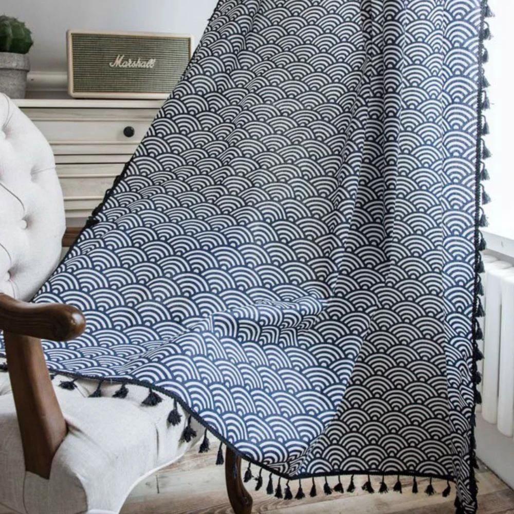 Tidal Scales Curtain by Casa & Beyond