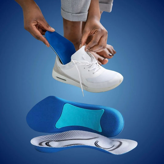 ArchEase Shoe Inserts for Hollow Foot | Arch Support and Cushioning - for Pain Relief and Comfort in High Arches Bowlift by Bowlift