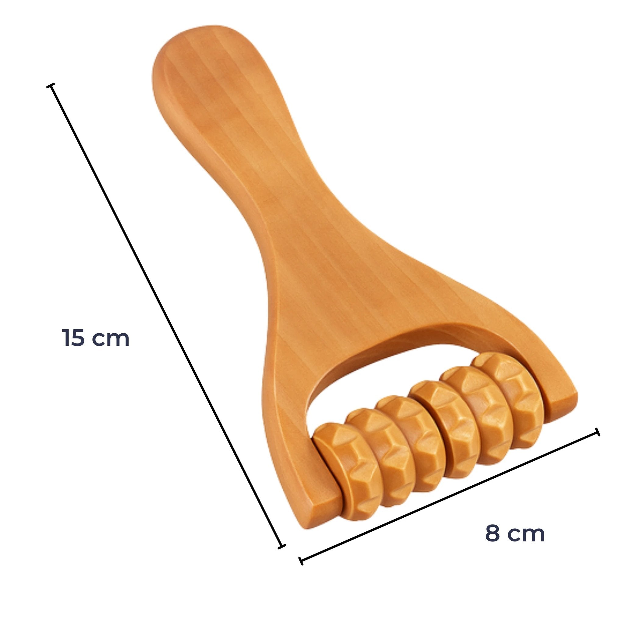 Deep Muscle Relief – Natural Wood Finish – Back Legs & Arms Bowlift by Bowlift
