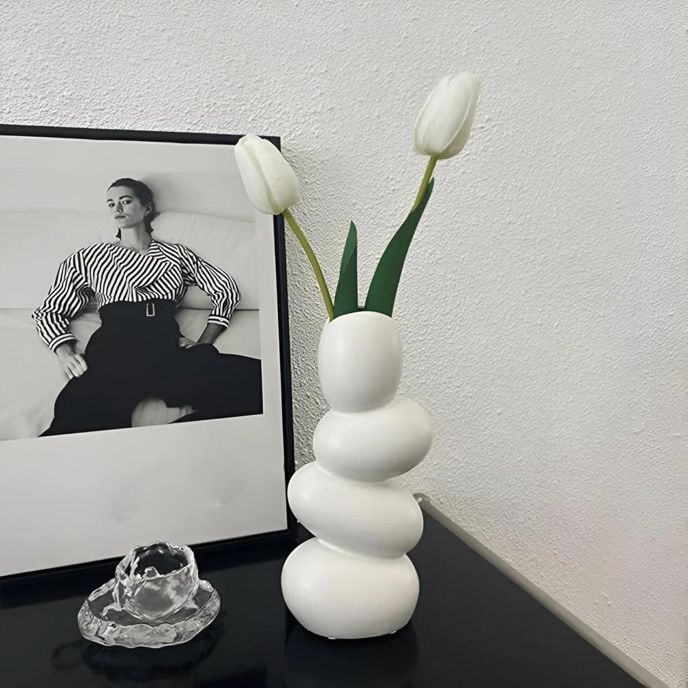 Large Egg-Shaped Modern Centerpiece Decoration Bowlift by Bowlift