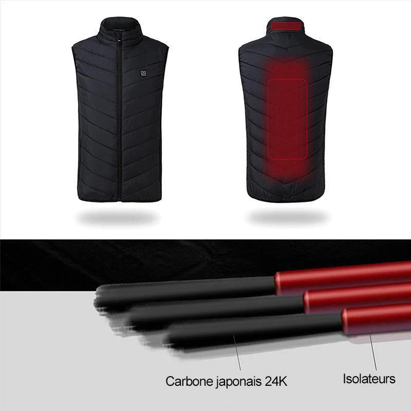 Men's heated vest insulated by Bowlift