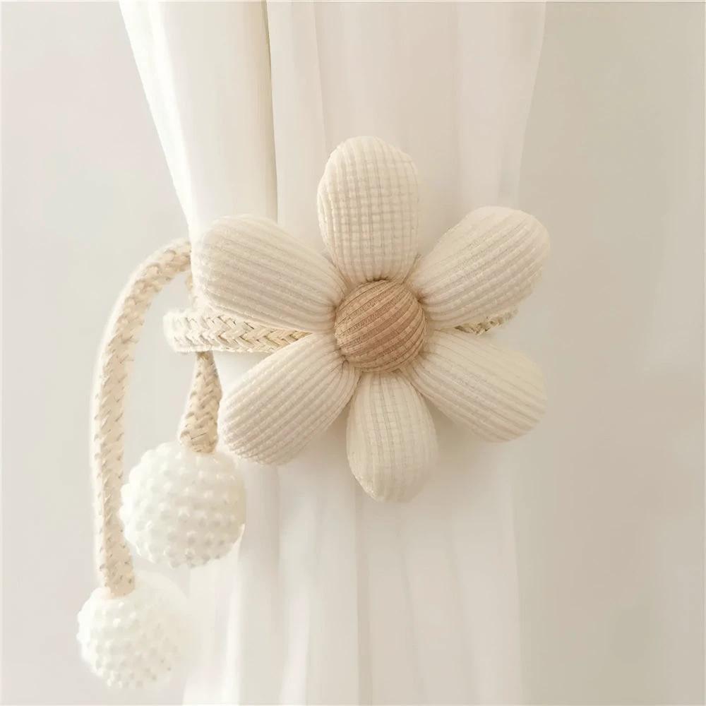 Whimsical Flower Curtain Tie Back by Casa & Beyond