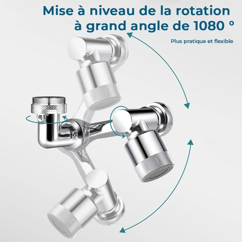 Multifunctional swivel extension faucet by Bowlift