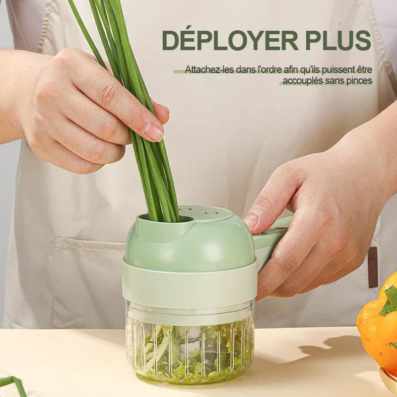 Electric cordless garlic chopper by Bowlift