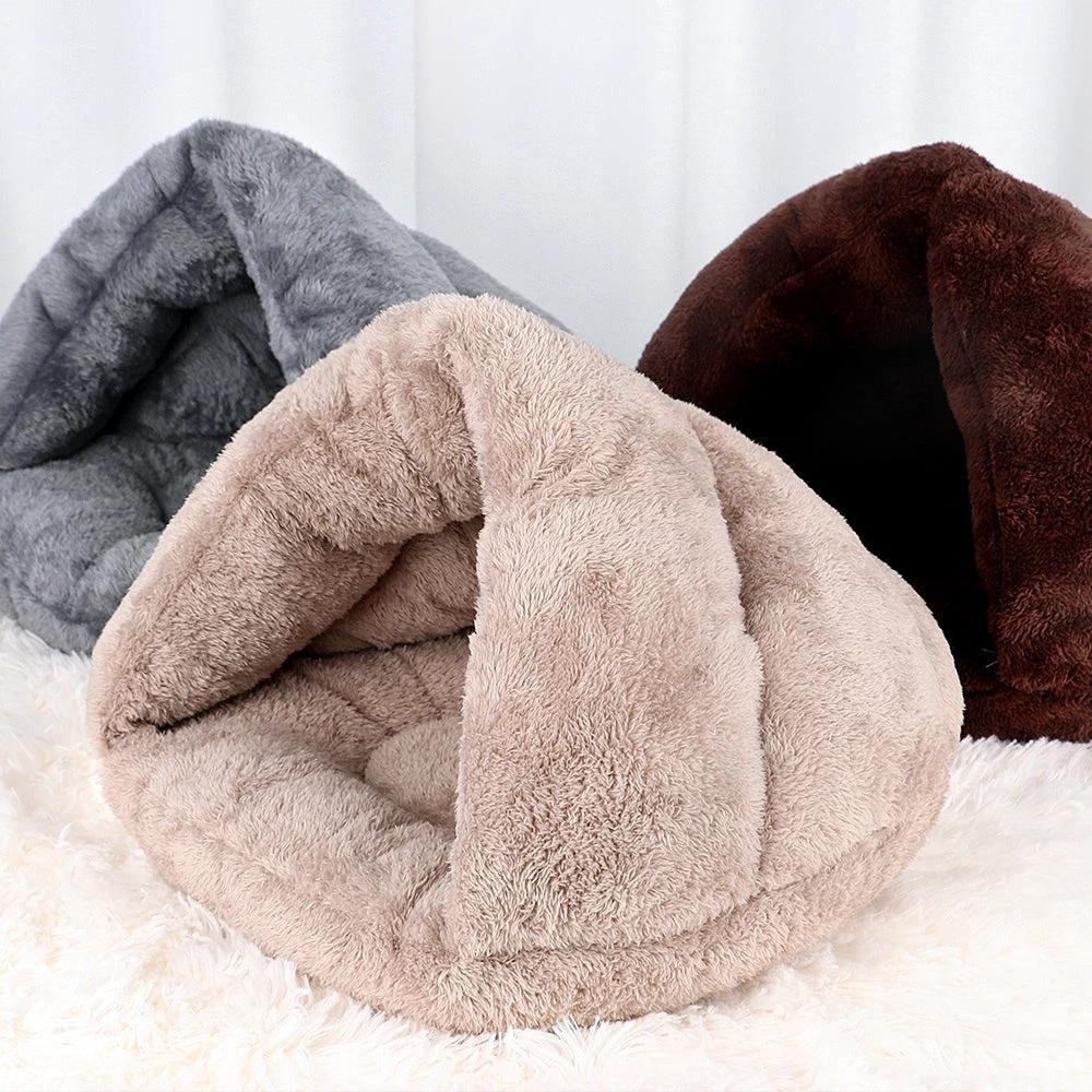 Polar-Fleece Pet Cave Bed by Casa & Beyond