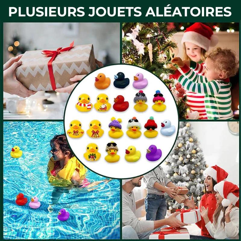 Advent Calendar 2022 - 24 Rubber Ducks for Children by Bowlift