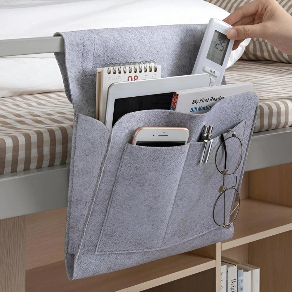 All-in-One Bedside Organizer by Casa & Beyond