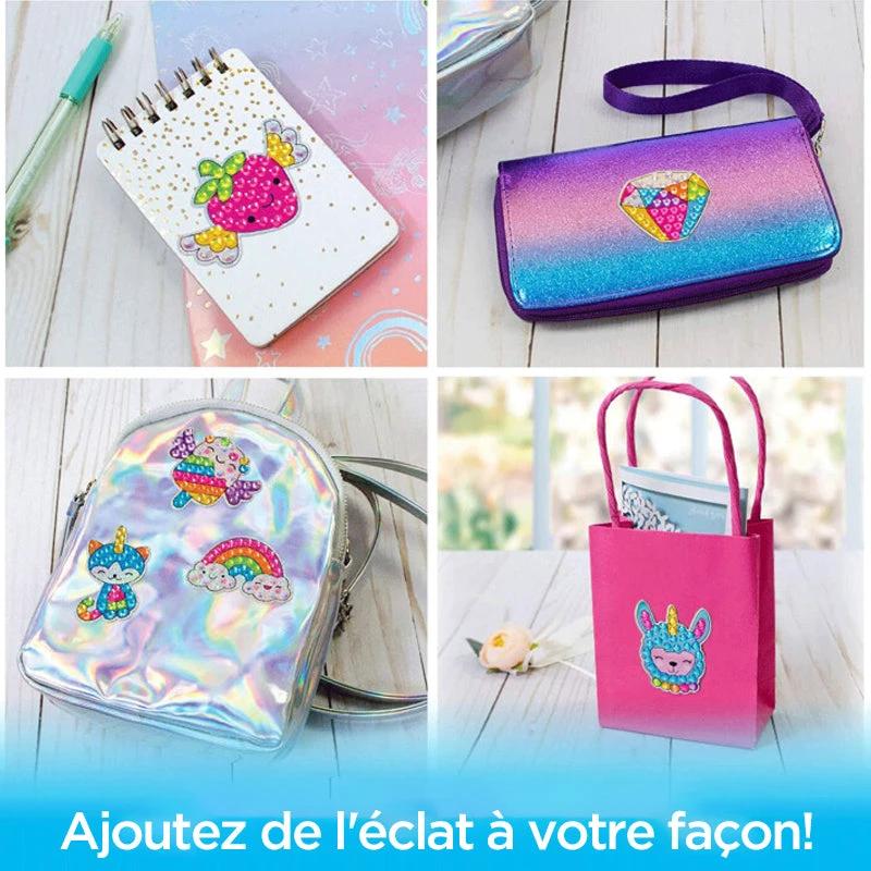 Crystal painting stickers for kids by Bowlift