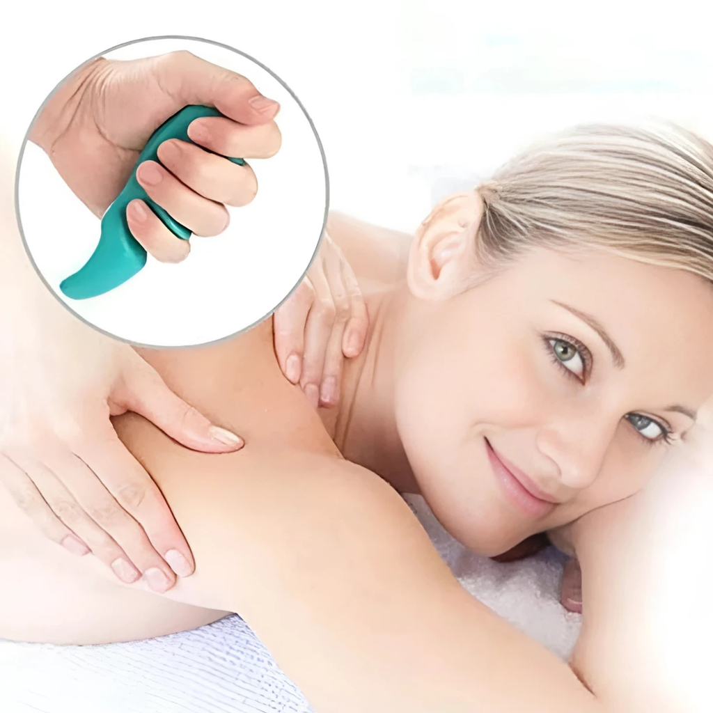 Deep Tissue Trigger-Point - Protects Thumbs & Prevents Hand Fatigue – Aid For Neck & Back Pain Bowlift by Bowlift