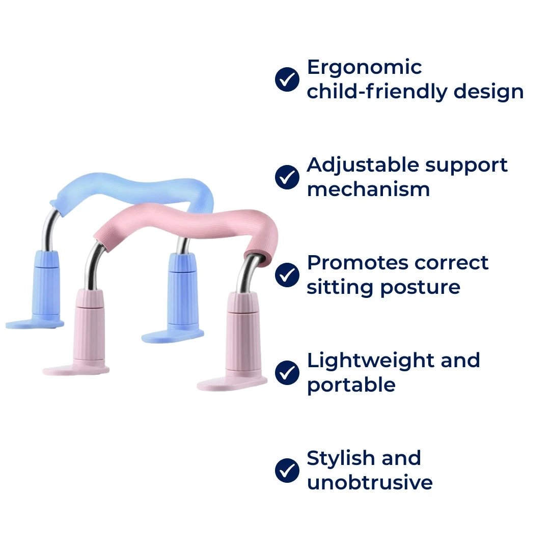 PostureFriend | Posture Corrector for Kids – Adjustable Support – Proper Sitting Posture – Back Support Bowlift by Bowlift