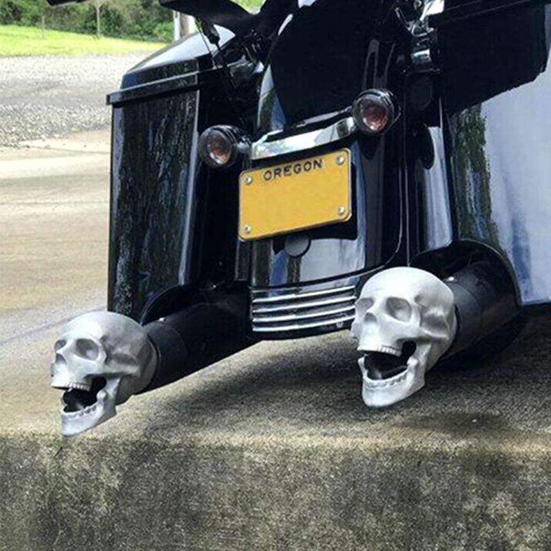 Skull Muffler Tip by BowLift