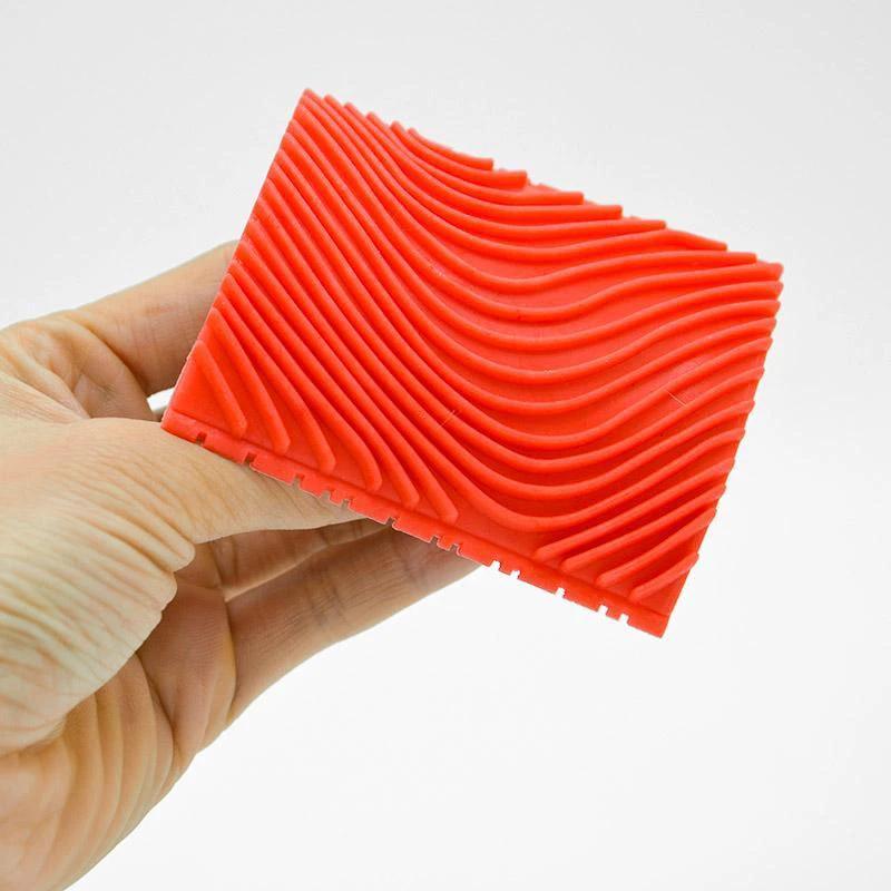Wood grain rubber form tool by Bowlift