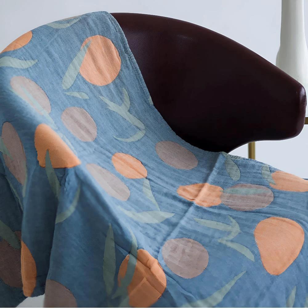 Peach Bath Summer Towel by Casa & Beyond
