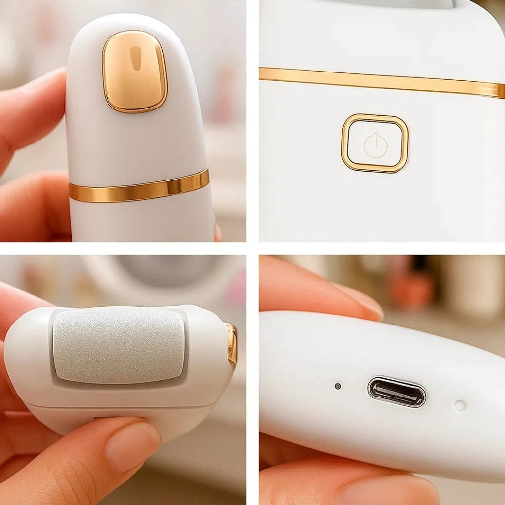 Callus Remover – Rechargeable Cordless – Heals Cracked Heels – Restores Soft, Smooth Feet at Home Bowlift by Bowlift