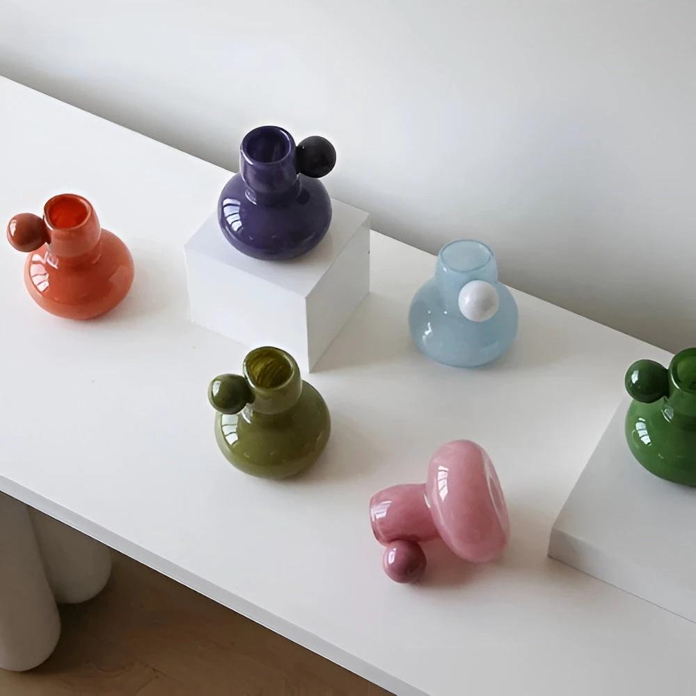 Celestial Nordic Glass Candle Holder by Casa & Beyond