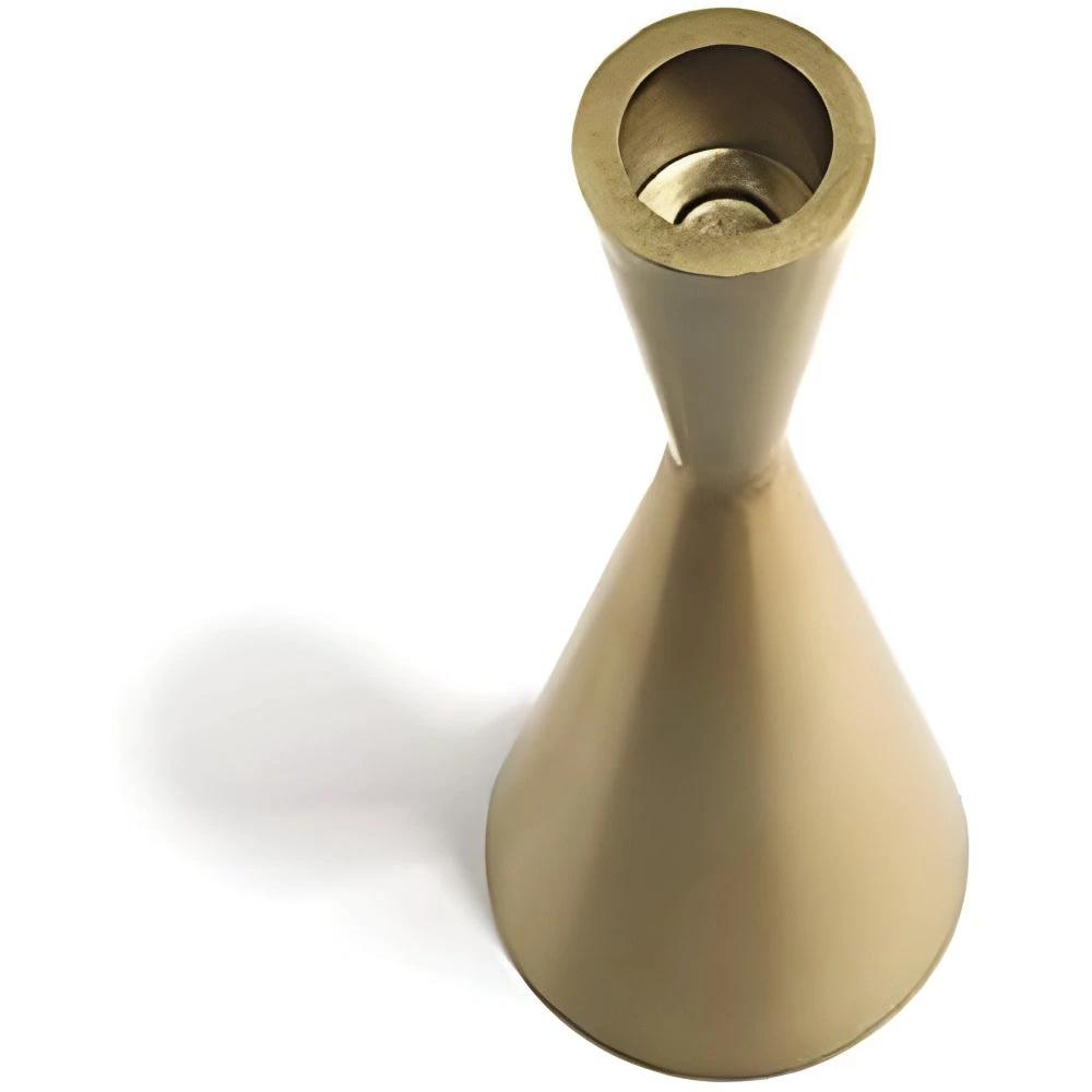 Sleek Nordic Brass Waist Candlestick| 3pcs Set by Casa & Beyond