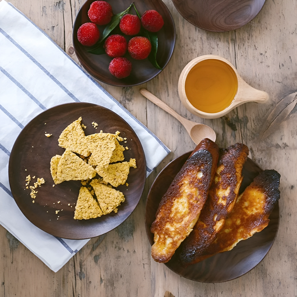 Handcrafted Walnut Wood Plate by Casa & Beyond