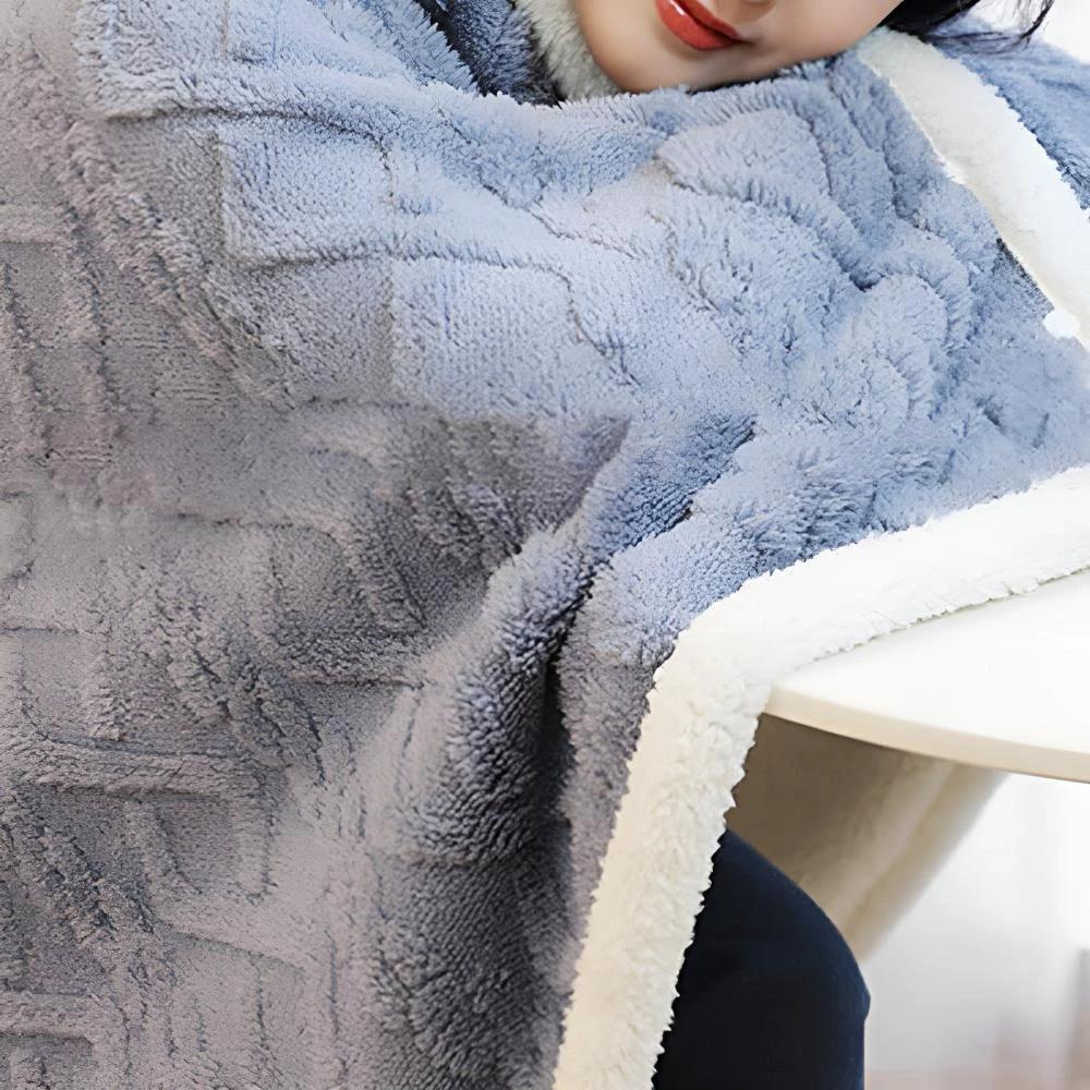 Fluffy Comfort Cloak Blanket by Casa & Beyond