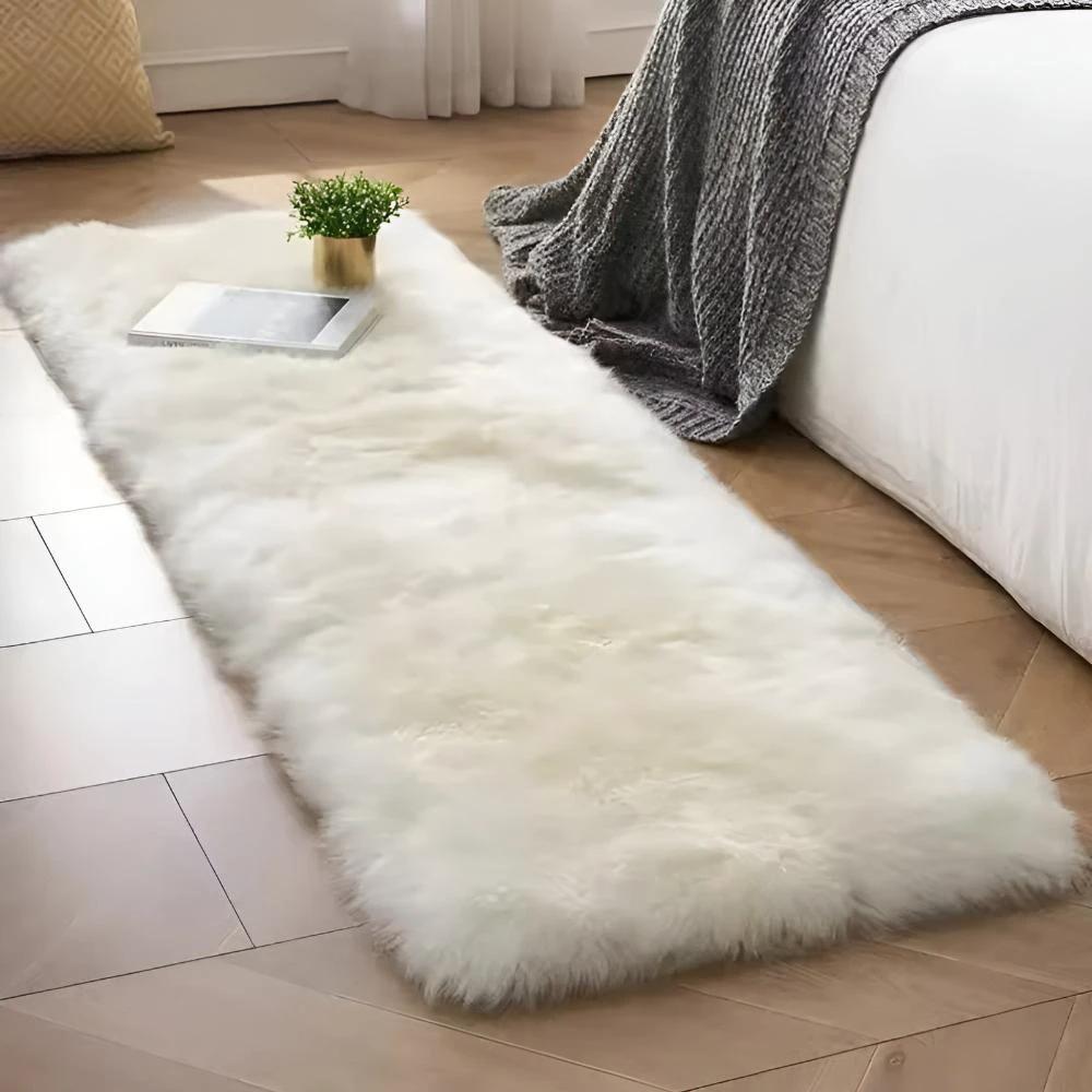 Faux Fur Plush Couch Cover by Casa & Beyond