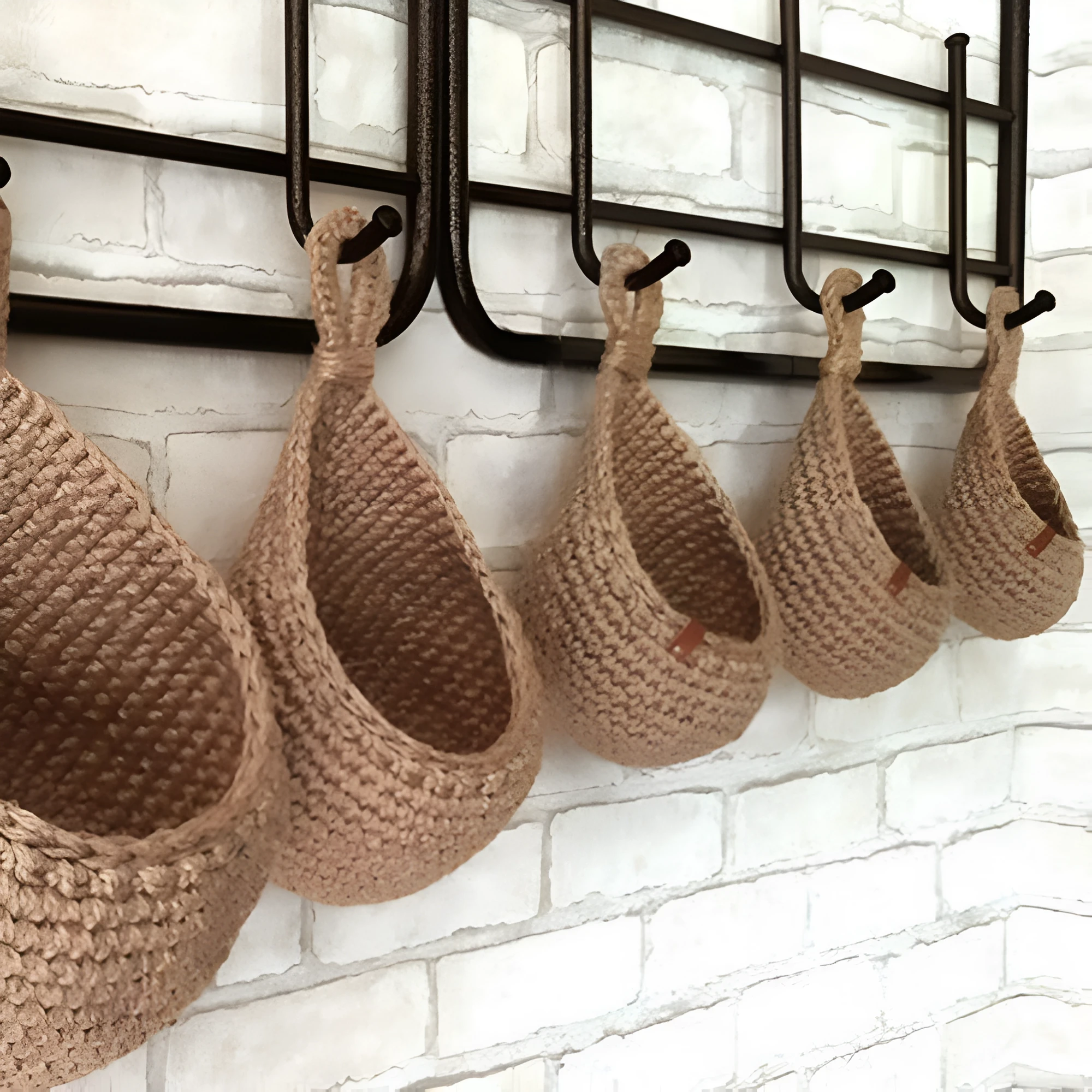 Handcrafted Boho Hanging Basket by Casa & Beyond
