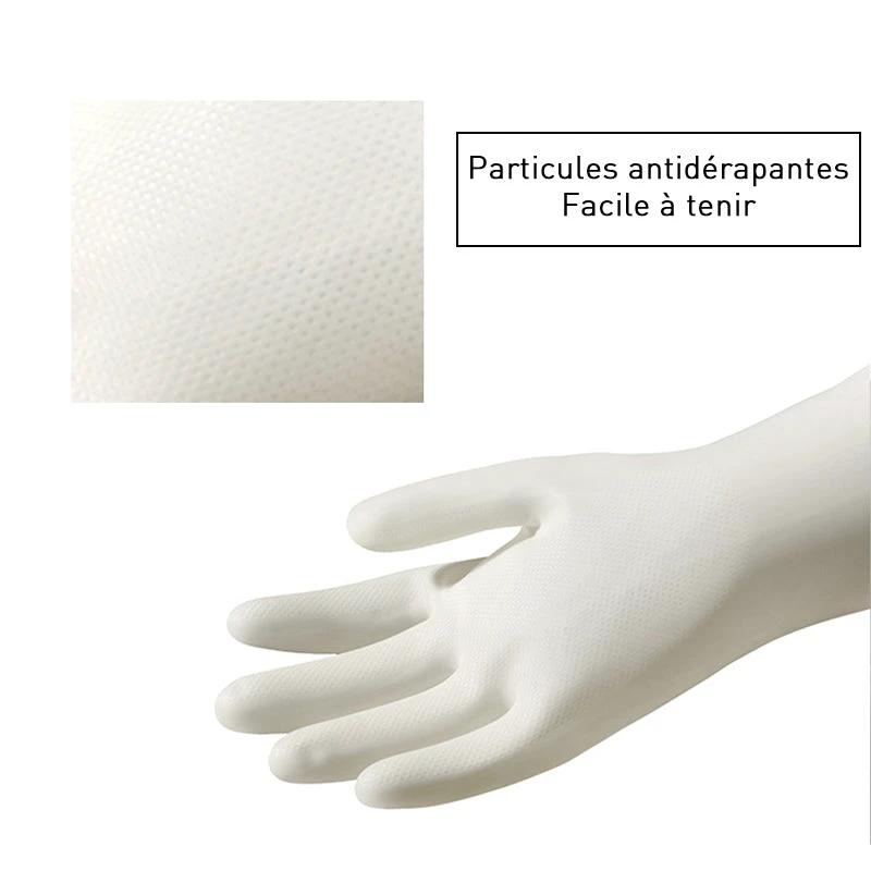 Robust velvet kitchen gloves (4 pairs) by Bowlift
