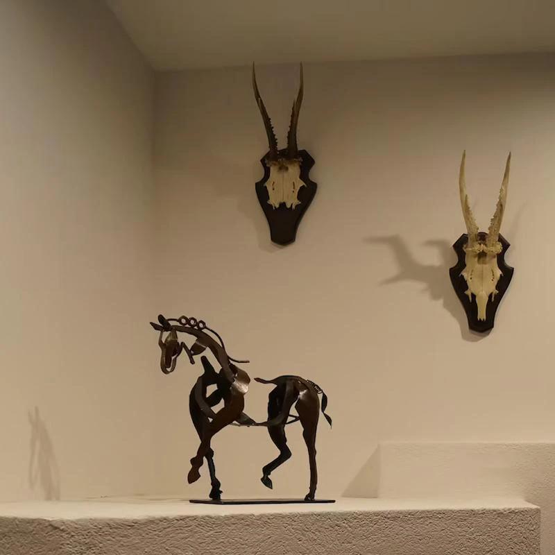 Hollow Metal Horse Ornament by Bowlift