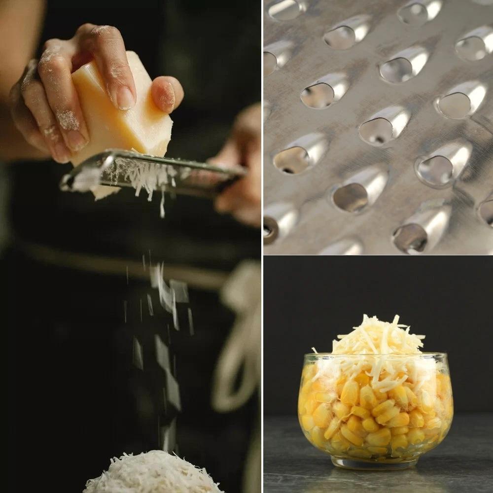 Sleek Multi-Use Long-Handled Grater by Casa & Beyond