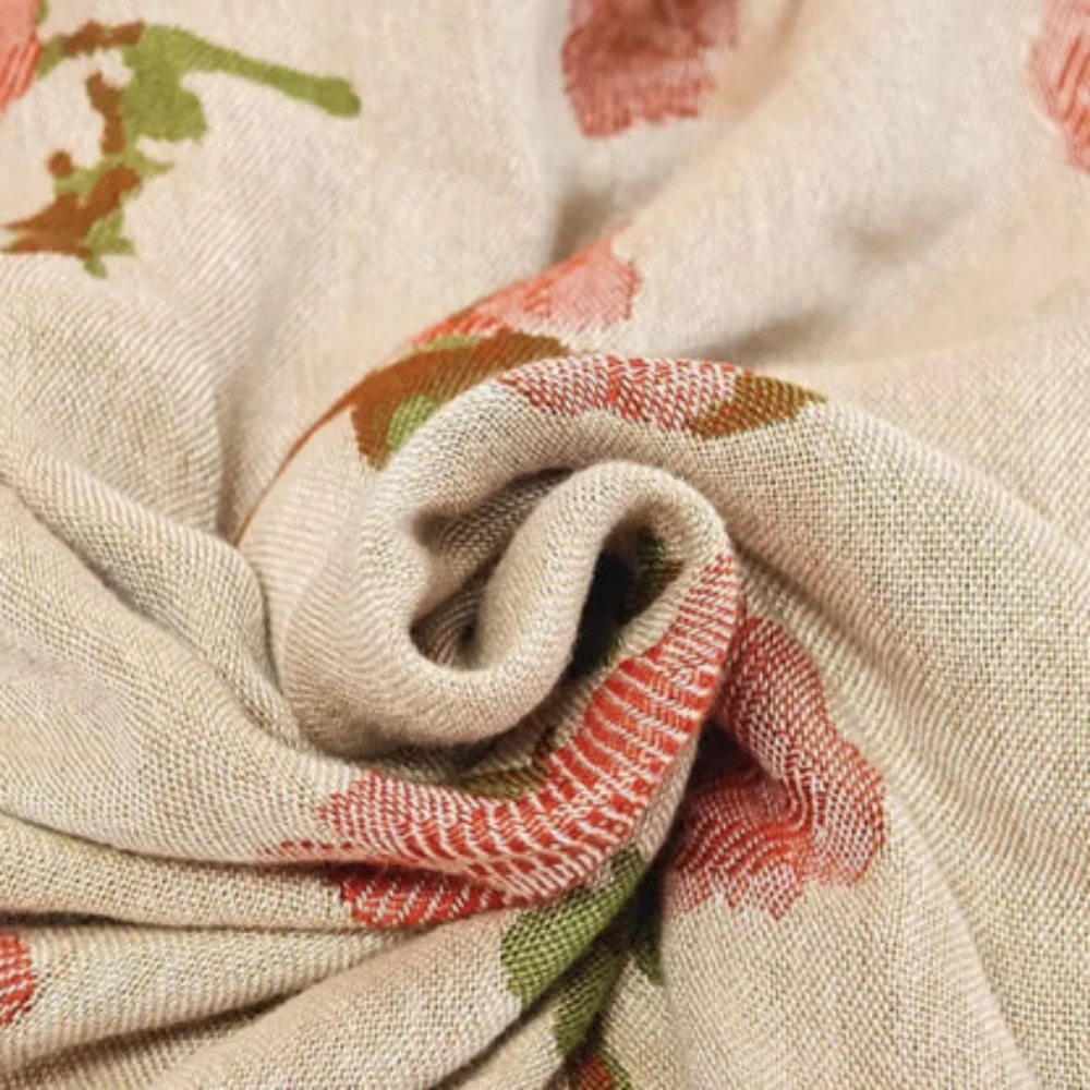 Bamboo Fiber Rural Rose Cooling Blanket by Casa & Beyond