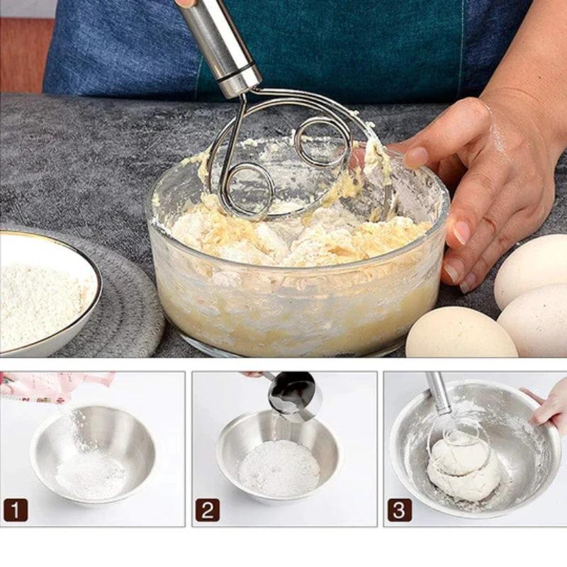 Professional Danish dough whisk for effortless mixing Bowlift by Bowlift