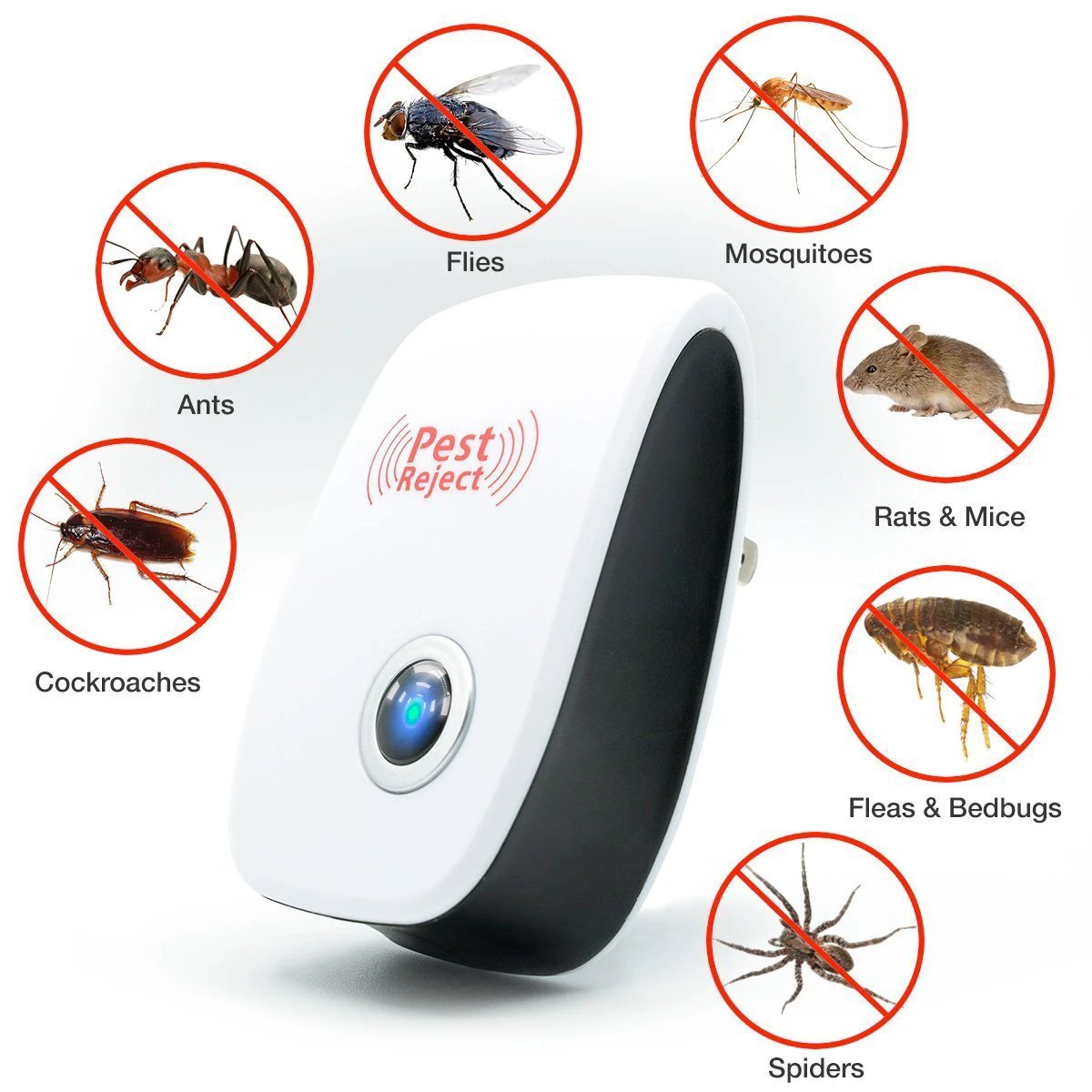 Ultra-Sonic Mosquito, Rat, And Pest Repellent by BowLift