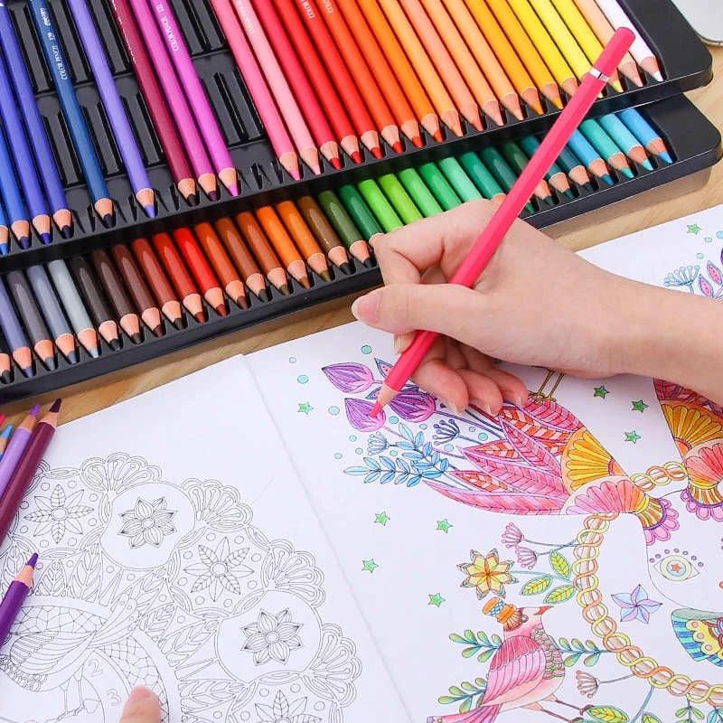 Eco-friendly colored pencils – Gentle blending with strong core by BowLift