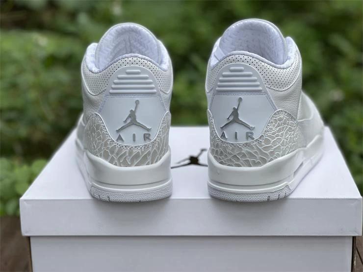 Air Jordan 3 Pure White by Air Jordan