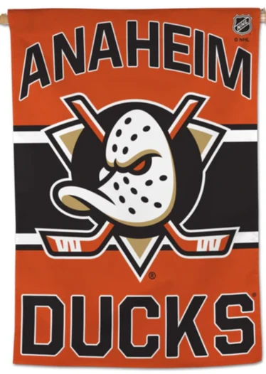 Anaheim Ducks Flag 12'' x 18'' Garden Flags Vertical -Double-sided by flagsshop