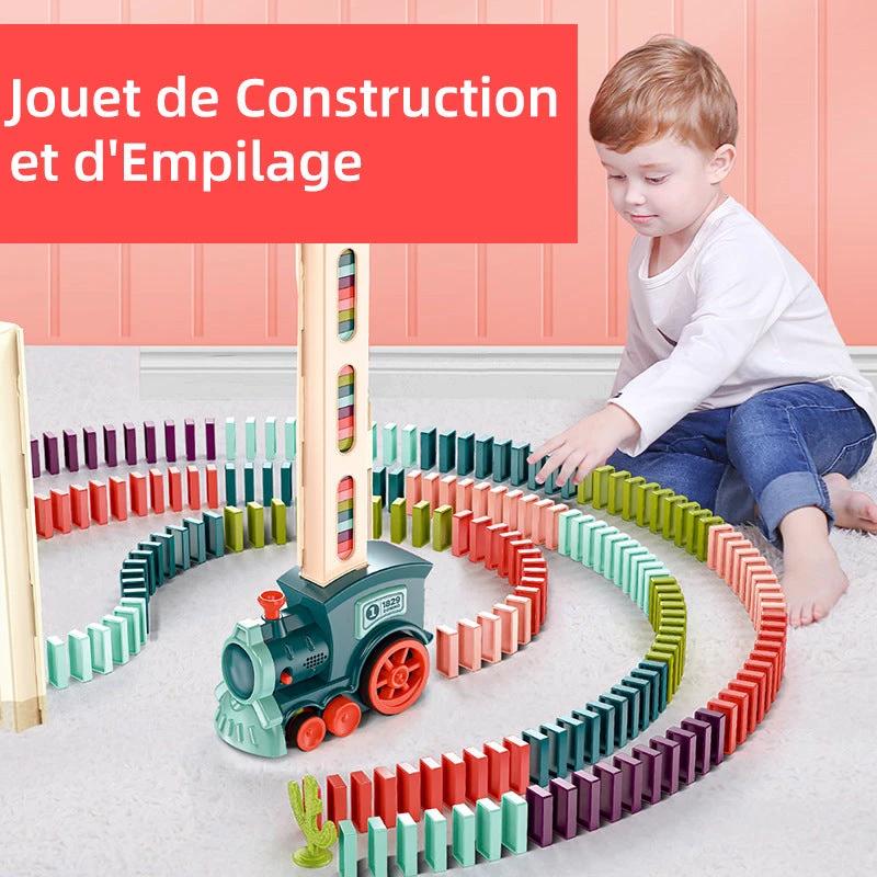 Set of Domino Construction and Stacking Toy by Bowlift