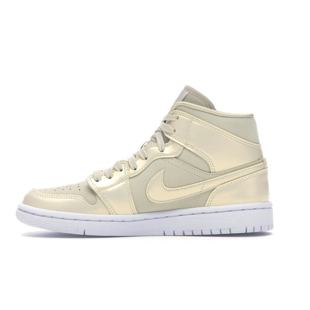 Air Jordan 1 Mid Goose Feather Yellow (W) by Air Jordan