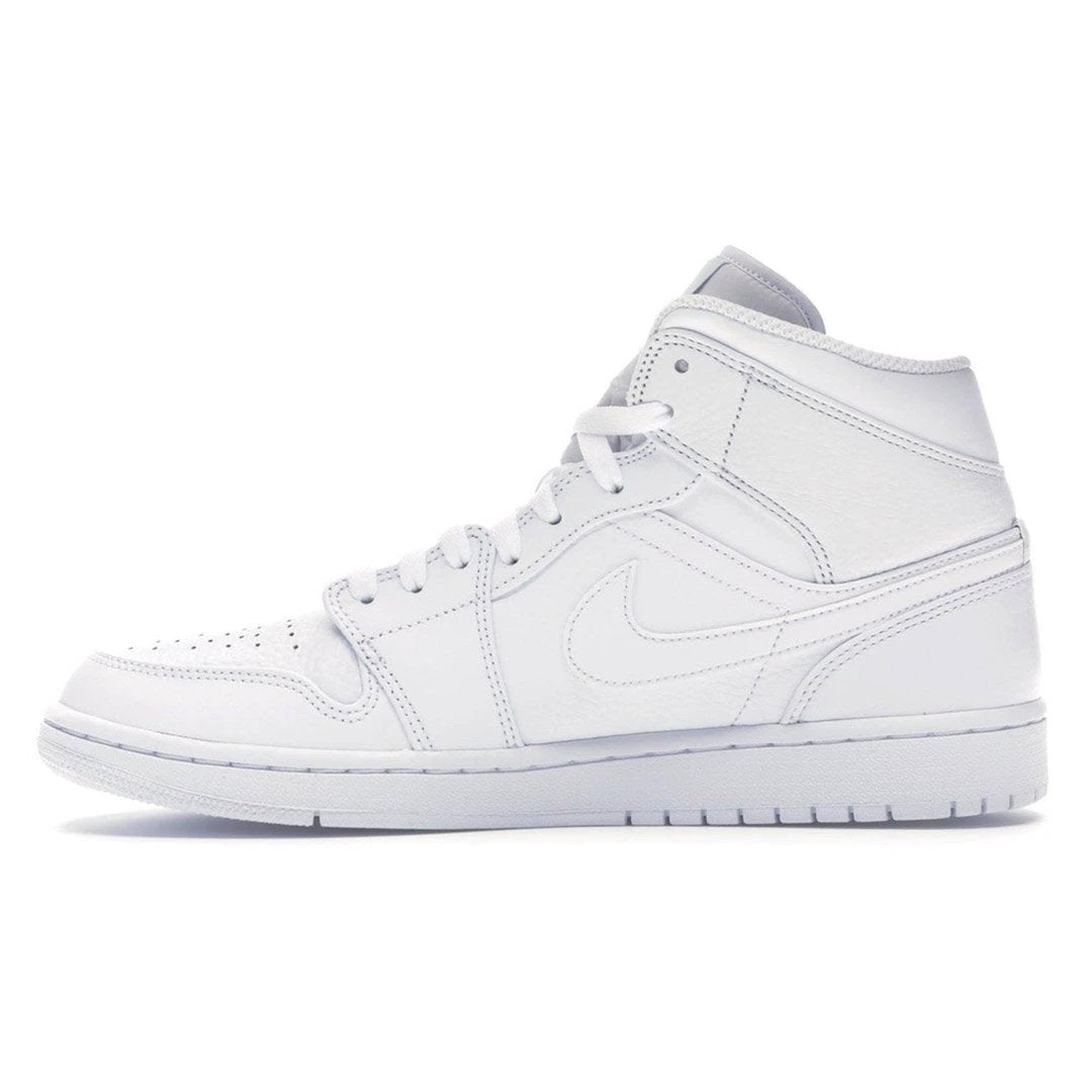 Air Jordan 1 Mid Triple White (2018) by Air Jordan
