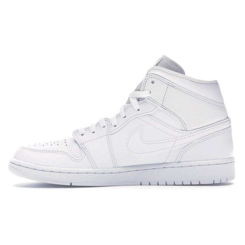 Air Jordan 1 Mid Triple White (2018) by Air Jordan
