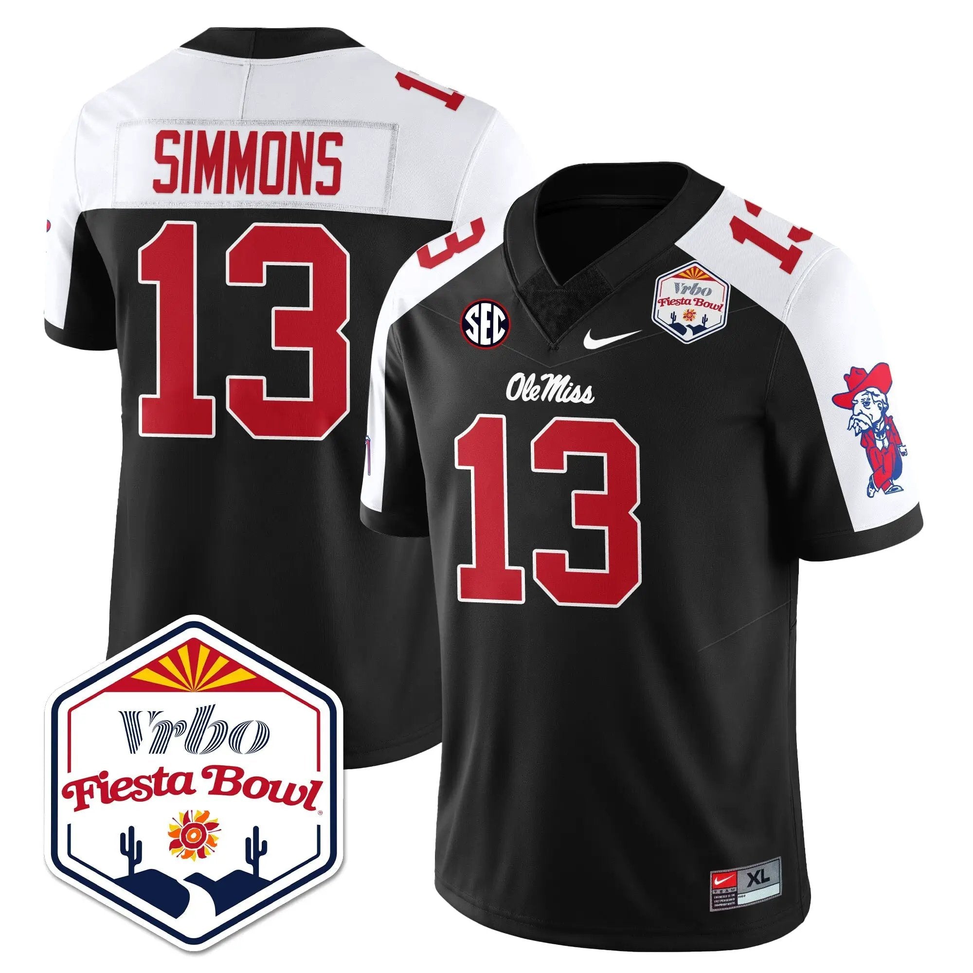 OM Vapor Limited Jersey - Vrbo Fiesta Bowl by Ole Miss Rebels