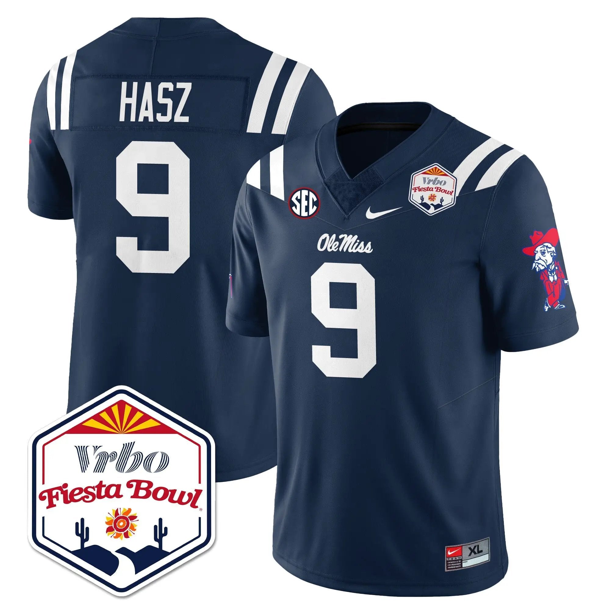 OM Vapor Limited Jersey - Vrbo Fiesta Bowl by Ole Miss Rebels