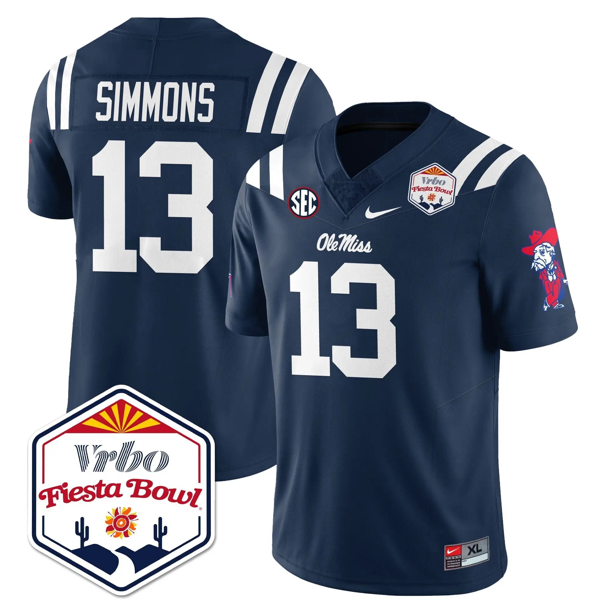 OM Vapor Limited Jersey - Vrbo Fiesta Bowl by Ole Miss Rebels