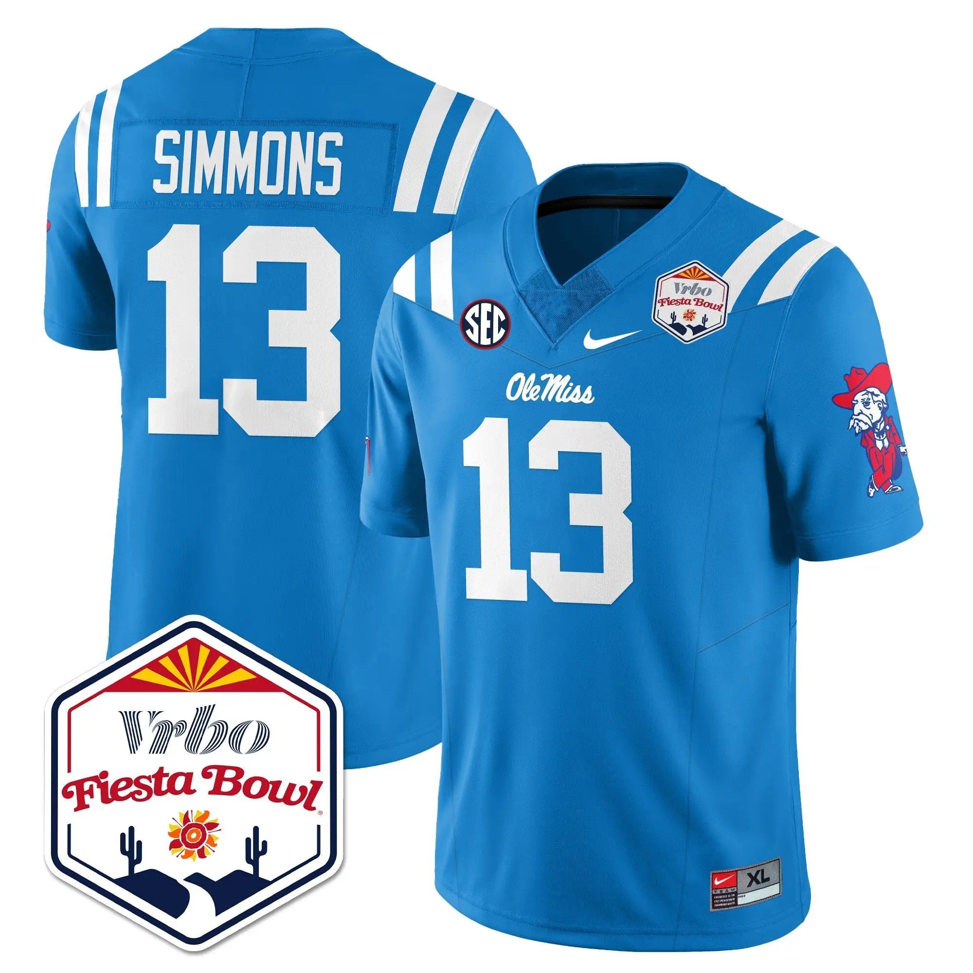 OM Vapor Limited Jersey - Vrbo Fiesta Bowl by Ole Miss Rebels