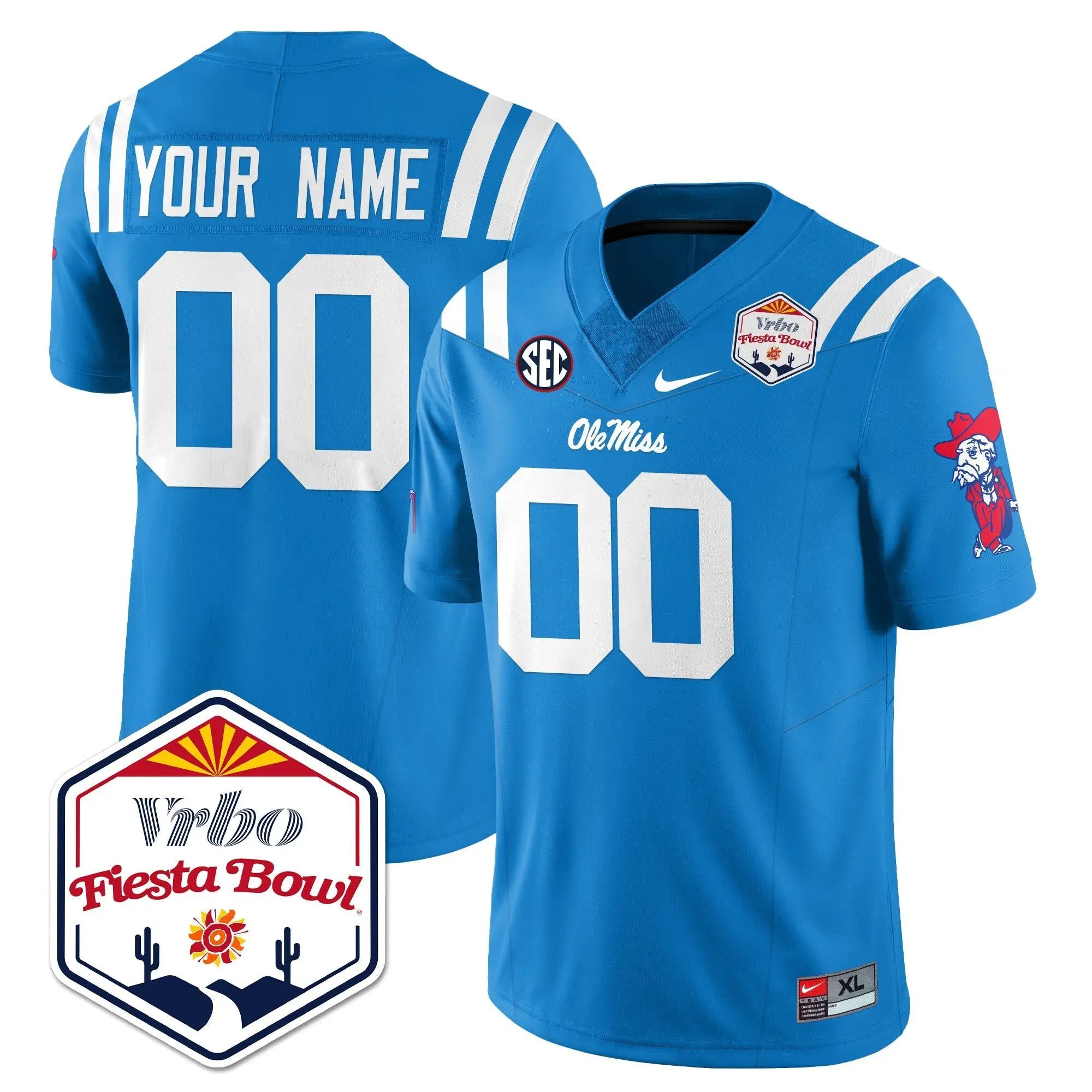 OM Vapor Limited Jersey - Vrbo Fiesta Bowl by Ole Miss Rebels