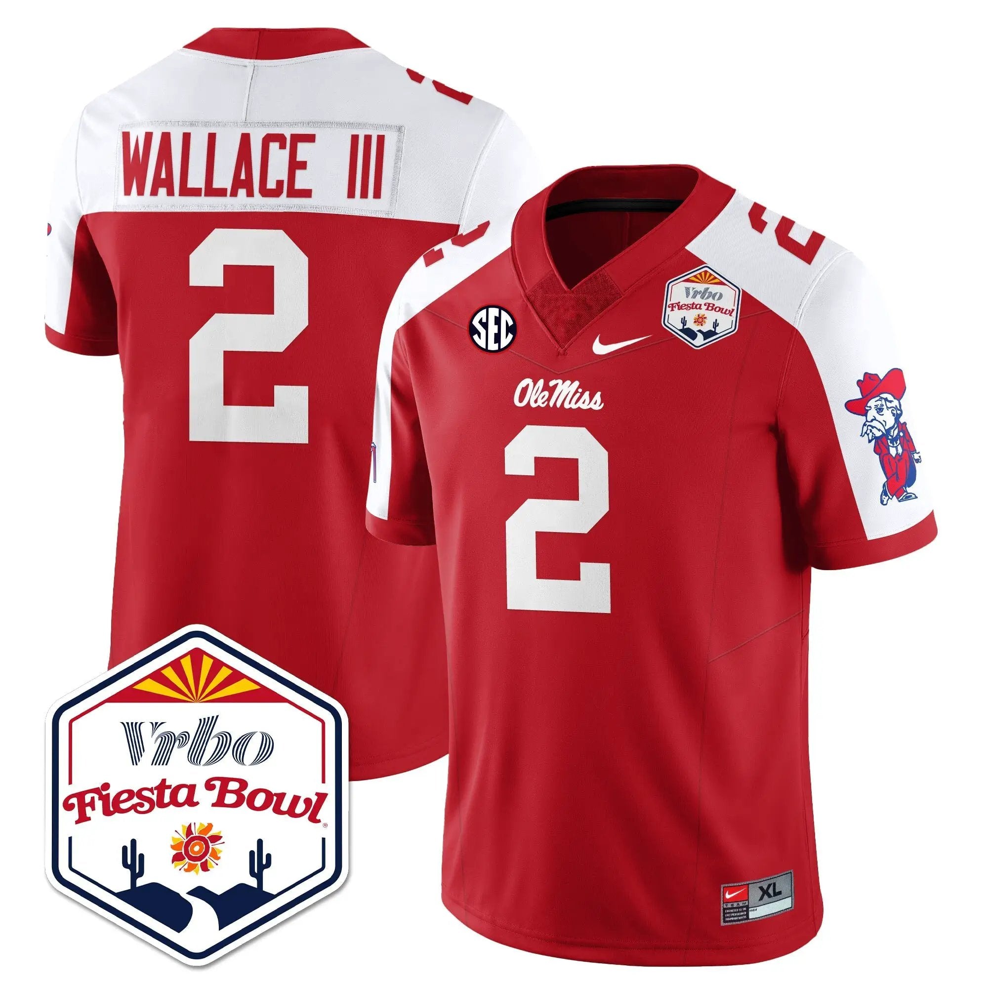 OM Vapor Limited Jersey - Vrbo Fiesta Bowl by Ole Miss Rebels