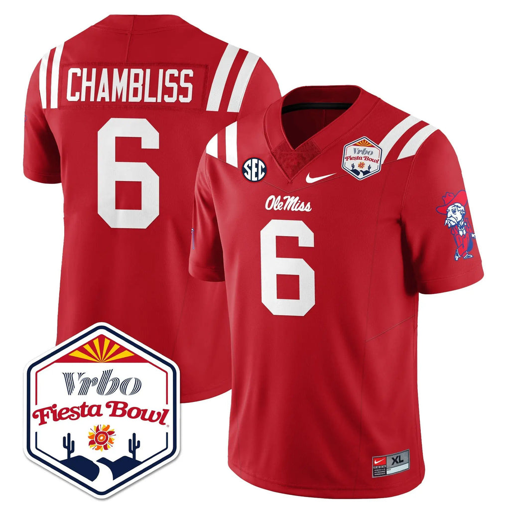 OM Vapor Limited Jersey - Vrbo Fiesta Bowl by Ole Miss Rebels