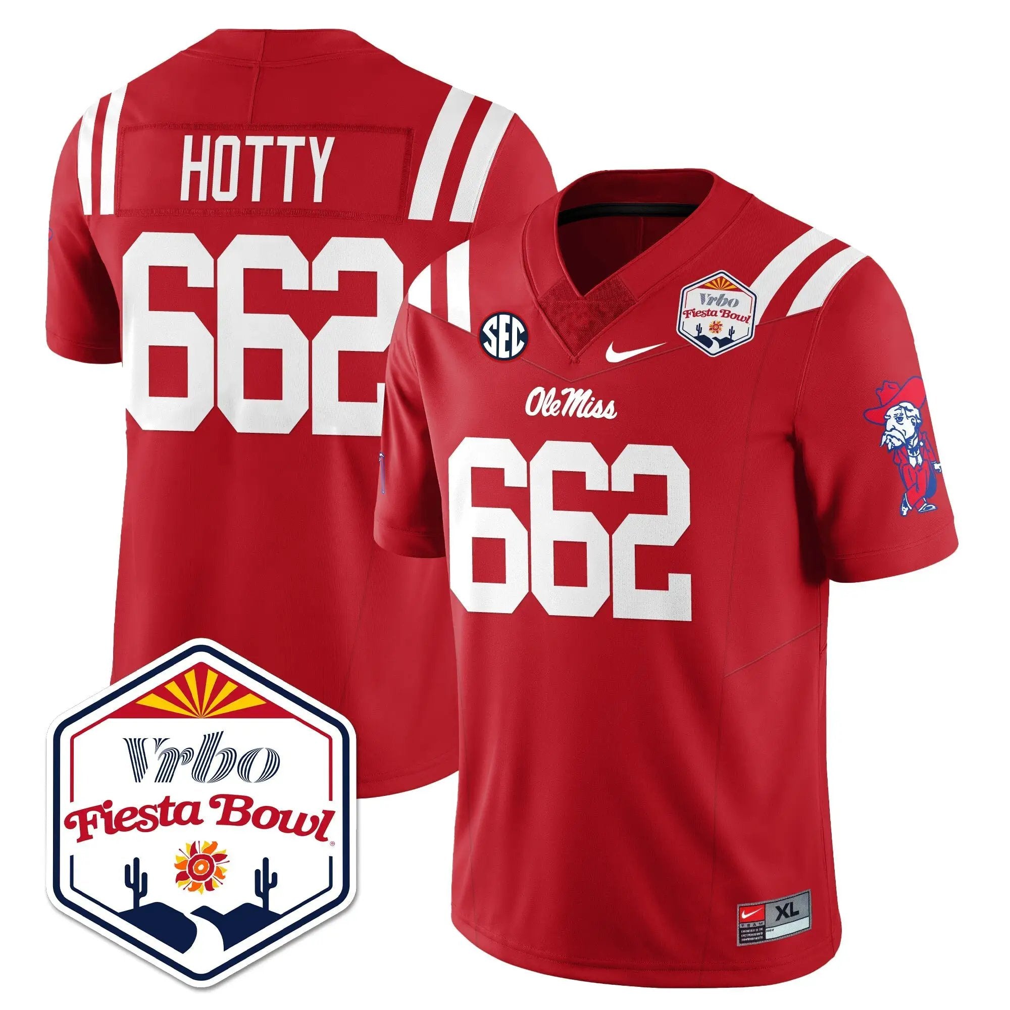 OM Vapor Limited Jersey - Vrbo Fiesta Bowl by Ole Miss Rebels